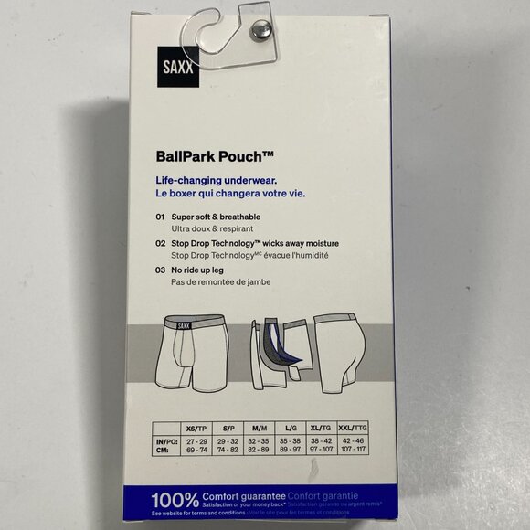 NWT - Saxx Vibe Xtra Boxer Brief - Hibiscus Jungle Coral print - Size Medium - Picture 3 of 5